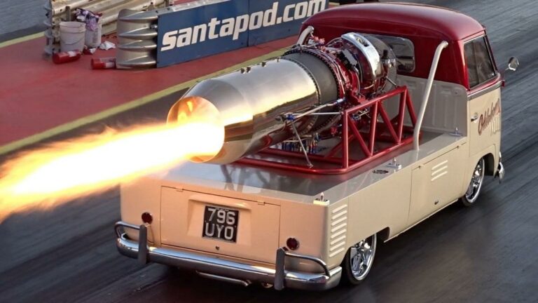 With A Jet Engine On Its Back, This Is The World’s Fastest Volkswagen Truck