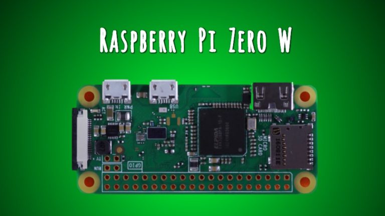 Raspberry Pi Zero W — A Cheap Single Board Computer With Wi-Fi And Bluetooth