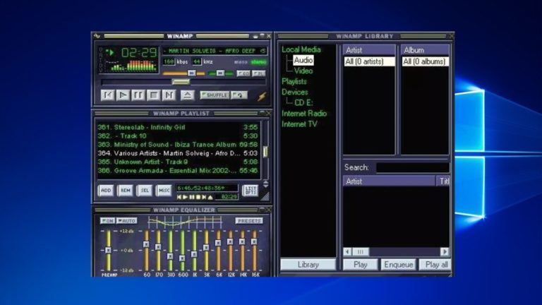 Winamp Media Player Is Back From The Dead! New Beta Version 5.8 Leaks Online